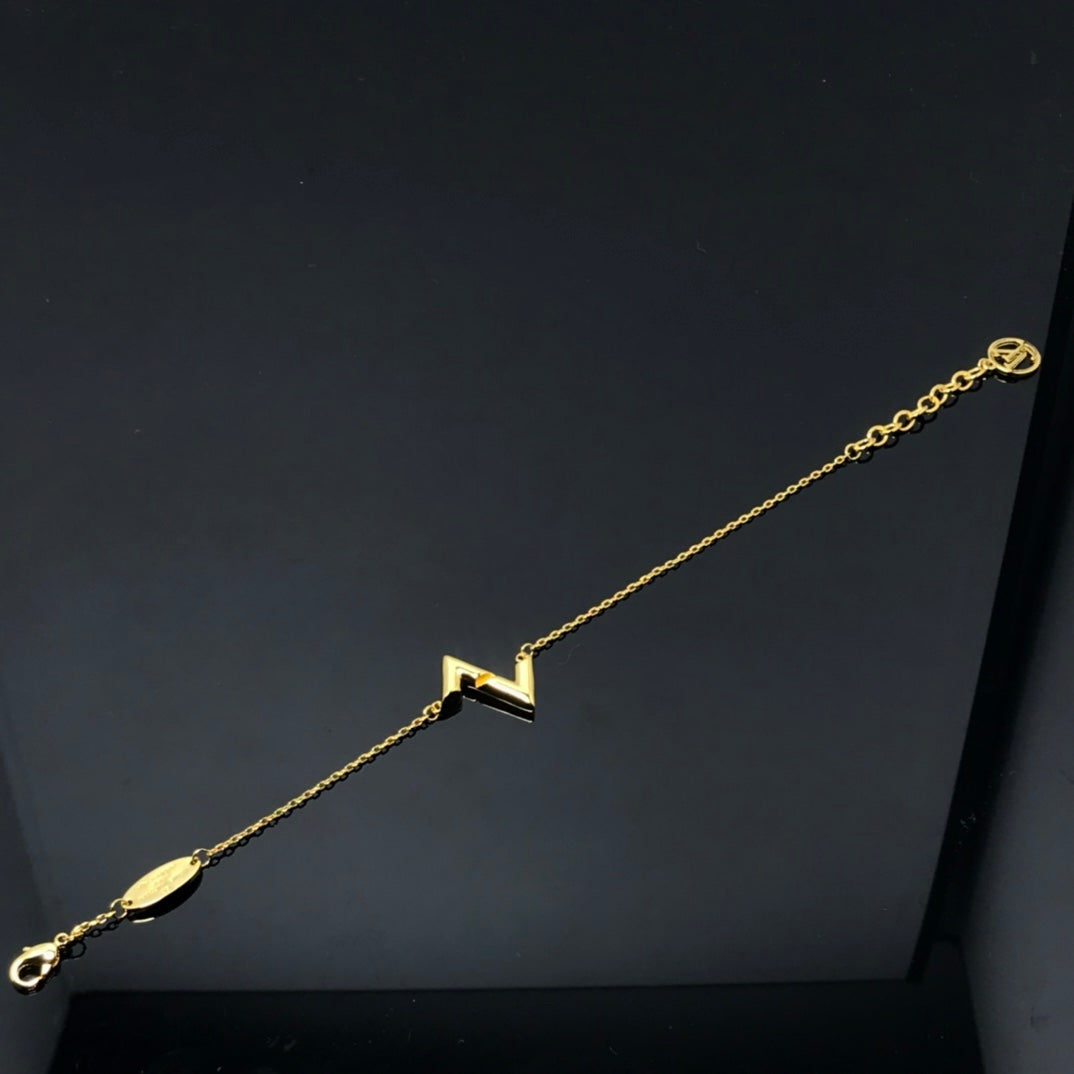 [Glimmer]VOLT LV LOGO BRACELET