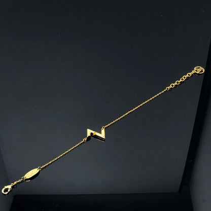 [Glimmer]VOLT LV LOGO BRACELET