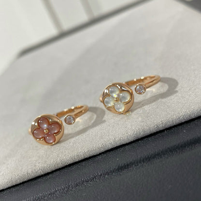[Glimmer]SUN 1 DIAMOND PINK MOP RING