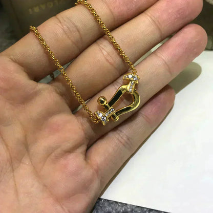 [グリマー]フォース10 ダイヤモンドネックレス