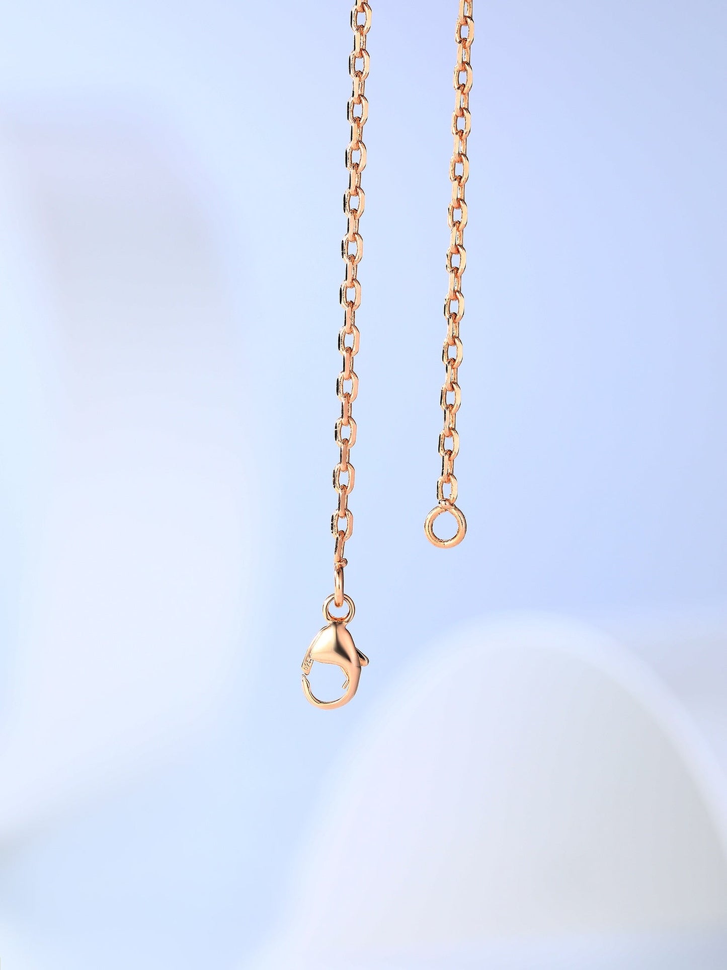 [Glimmer]H CAGE PINK GOLD NECKLACE