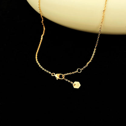 [Glimmer]BEE MINI PEDANT DIAMOND NECKLACE