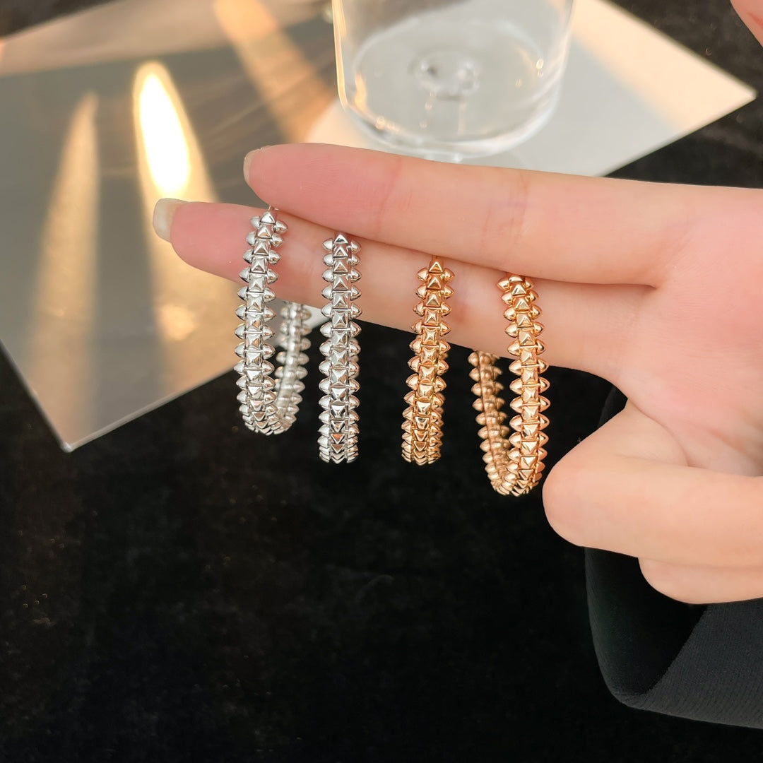 [グリマー]クラッシュフープピアス