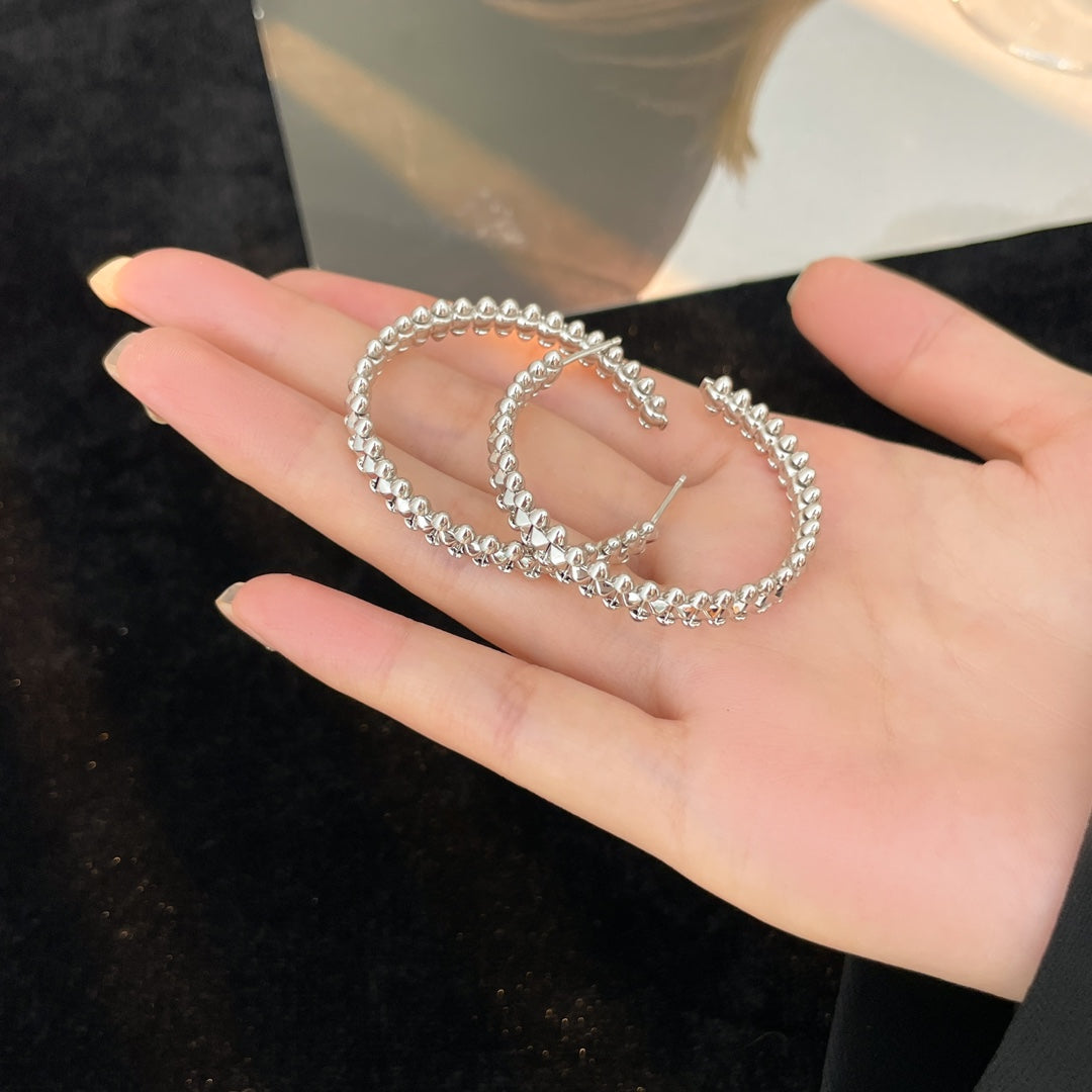 [グリマー]クラッシュフープピアス