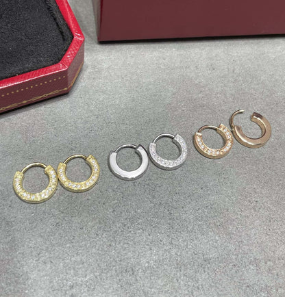 [Glimmer]LOVE DIAMOND EARRINGS