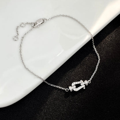 [Glimmer]FORCE 10 FULL DIAMOND BUCKLE CHAIN LINK MINI MODEL