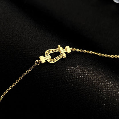 [Glimmer]FORCE 10 FULL DIAMOND BUCKLE CHAIN LINK MINI MODEL