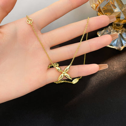 [Glimmer]LOUISETTE GOLD NECKLACE