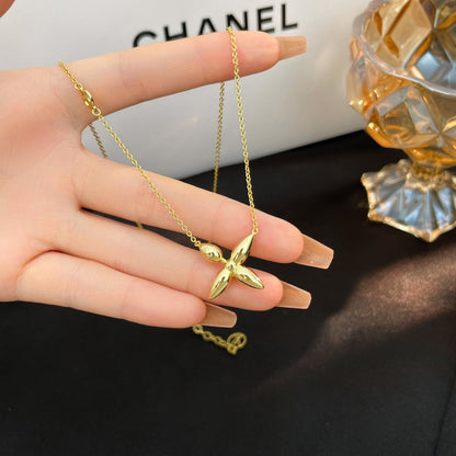 [Glimmer]LOUISETTE GOLD NECKLACE