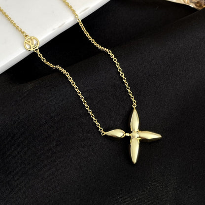 [Glimmer]LOUISETTE GOLD NECKLACE