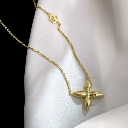 [Glimmer]LOUISETTE GOLD NECKLACE