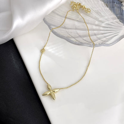 [Glimmer]LOUISETTE GOLD NECKLACE