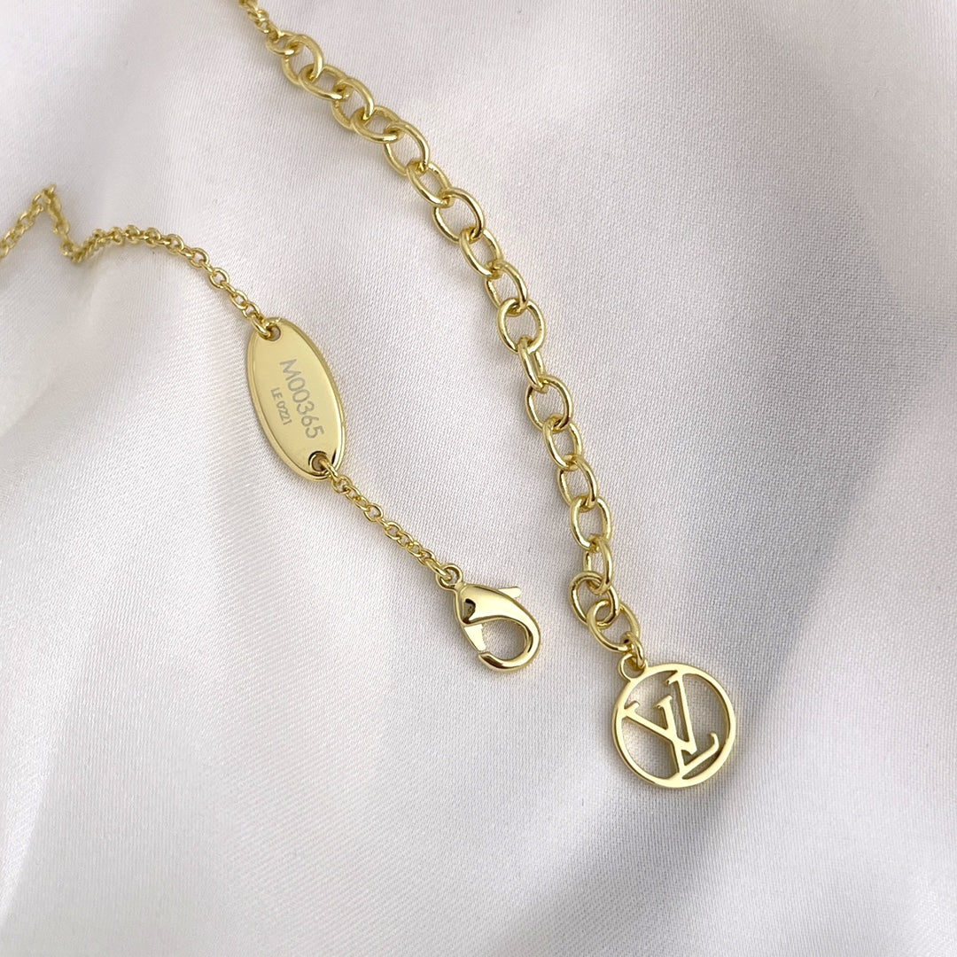 [Glimmer]LOUISETTE GOLD NECKLACE