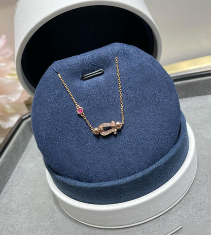 [Glimmer]FORCE 10 DIAMOND CHAIN LINK PINK GOLD BRACELET