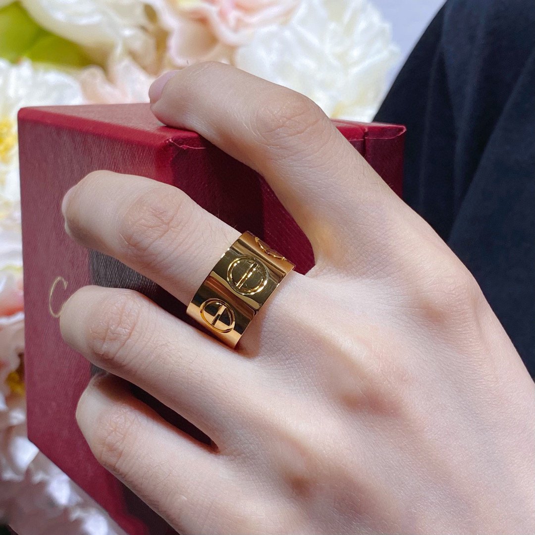 [Glimmer]LOVE 11MM LARGE RING
