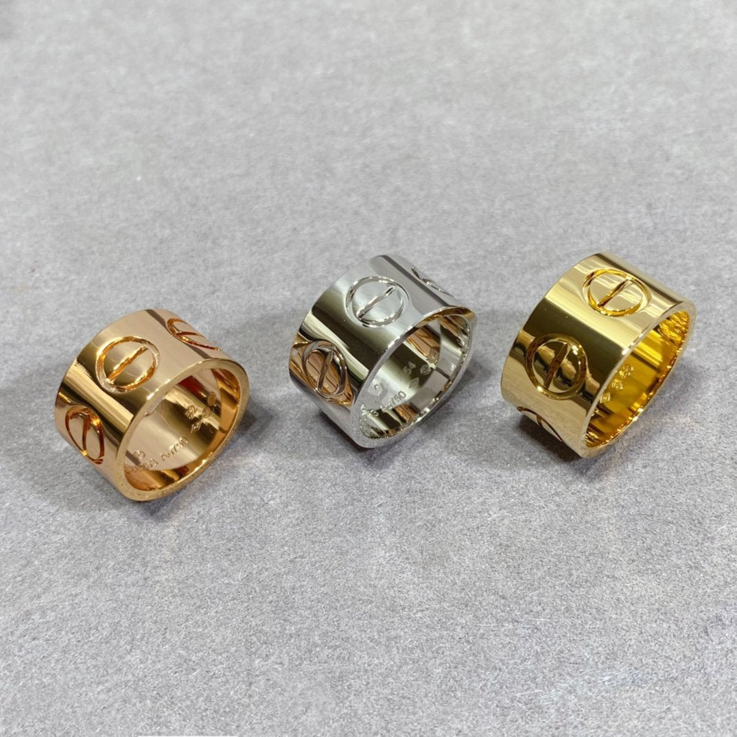 [Glimmer]LOVE 11MM LARGE RING