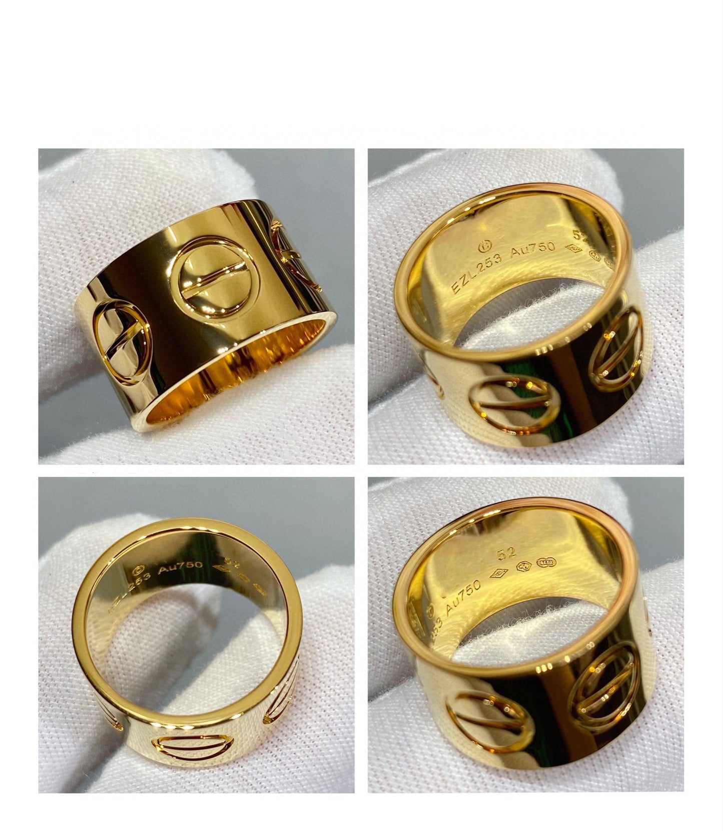 [Glimmer]LOVE 11MM LARGE RING