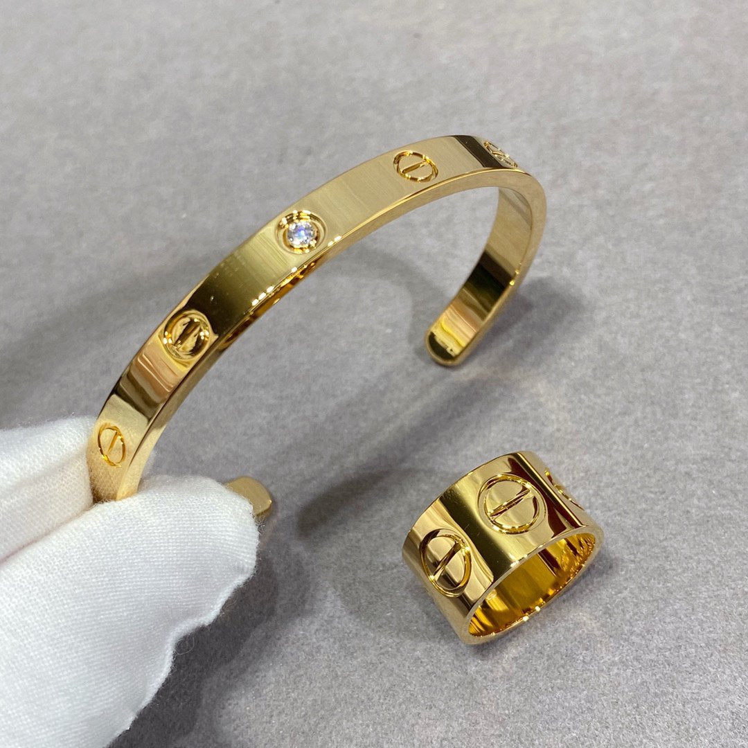 [Glimmer]LOVE 11MM LARGE RING
