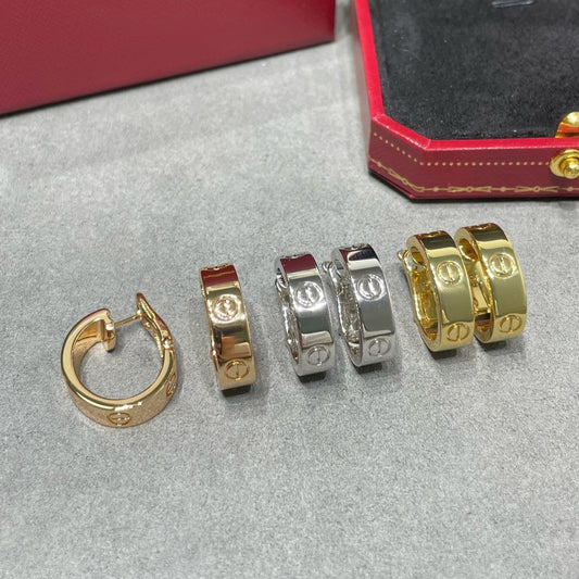 [Glimmer]LOVE 5.5MM EARRINGS