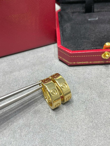 [Glimmer]LOVE 5.5MM EARRINGS