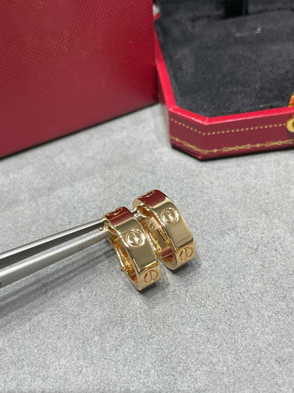 [Glimmer]LOVE 5.5MM EARRINGS