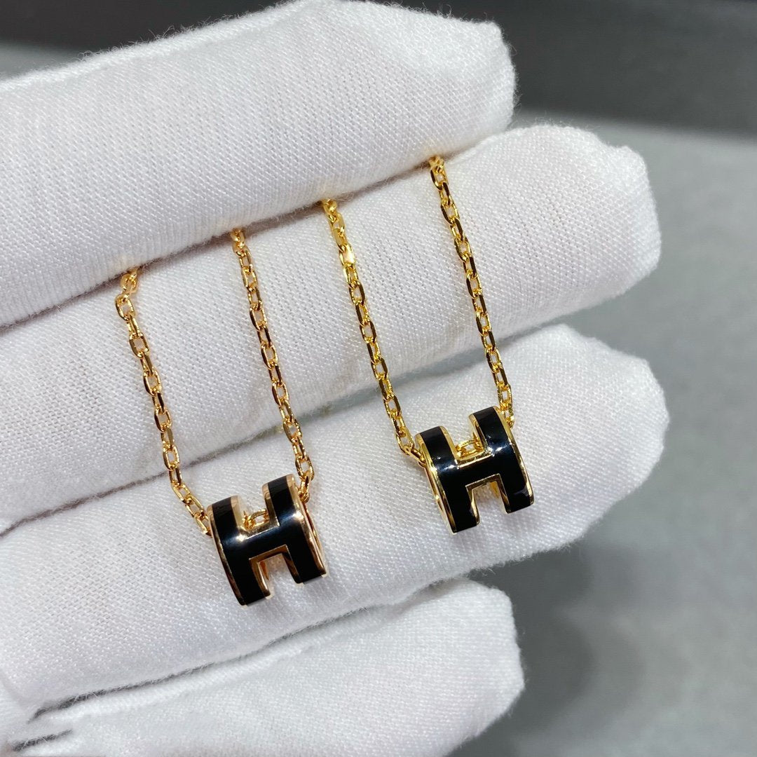 [Glimmer]MINI POP H NECKLACE
