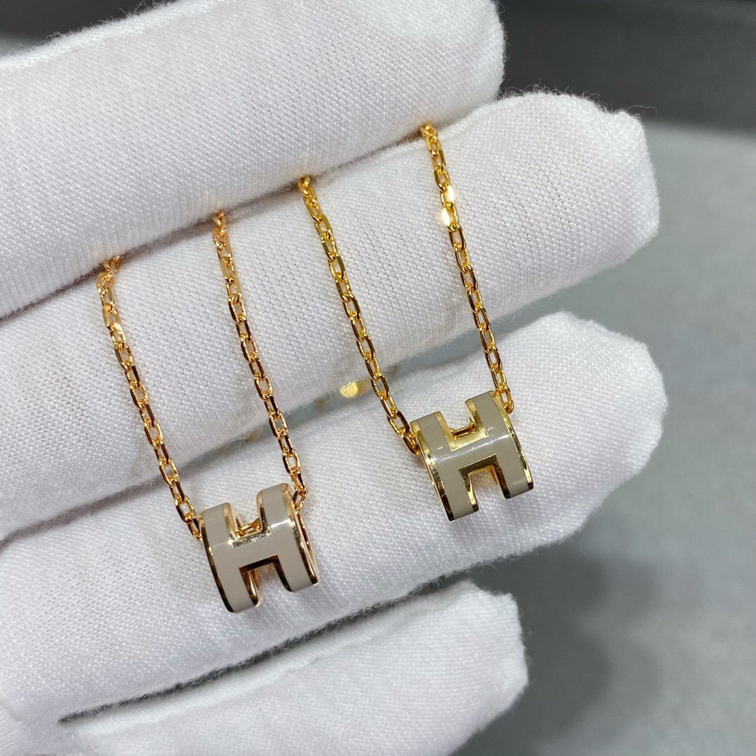 [Glimmer]MINI POP H NECKLACE