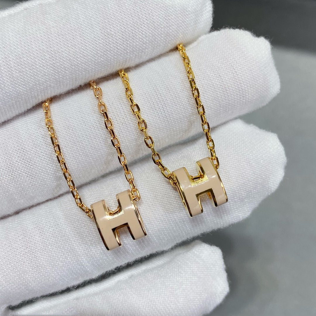 [Glimmer]MINI POP H NECKLACE