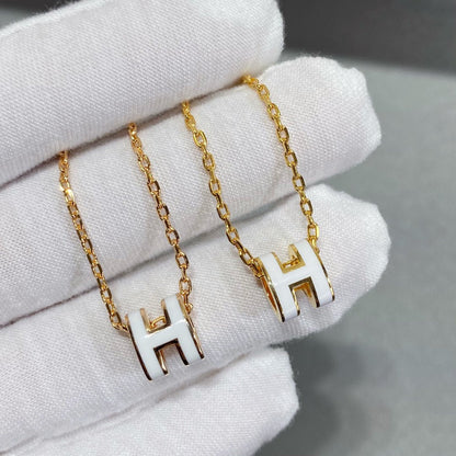 [Glimmer]MINI POP H NECKLACE