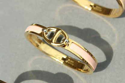 [Glimmer]CLIC CHAINE GOLD BRACELET