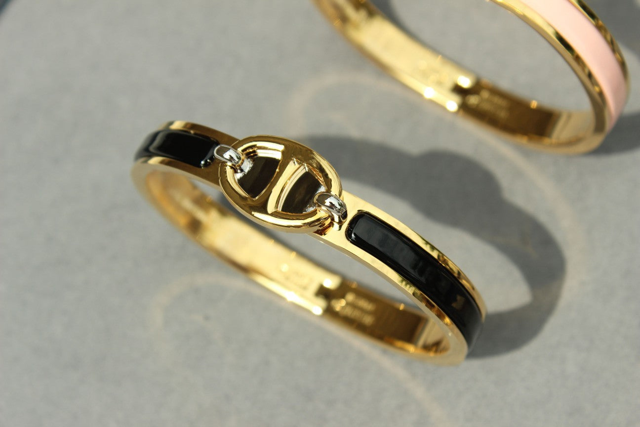 [Glimmer]CLIC CHAINE GOLD BRACELET