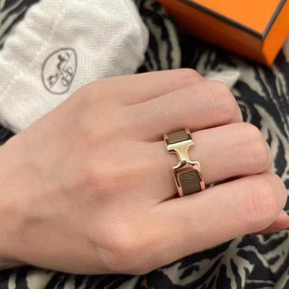 [Glimmer]OLYMPE PINK GOLD RING