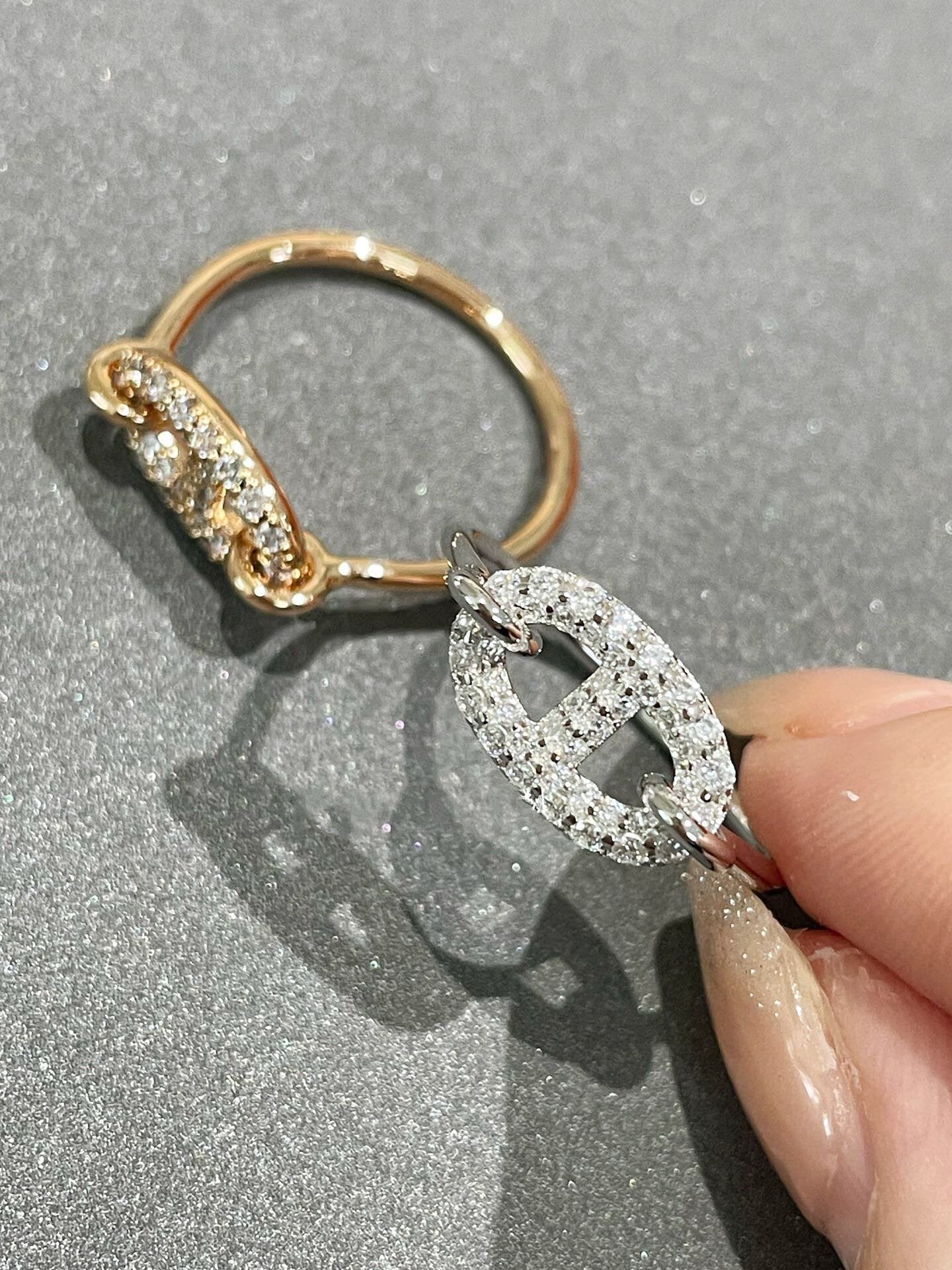 [Glimmer]RONDE SMALL DIAMOND RING