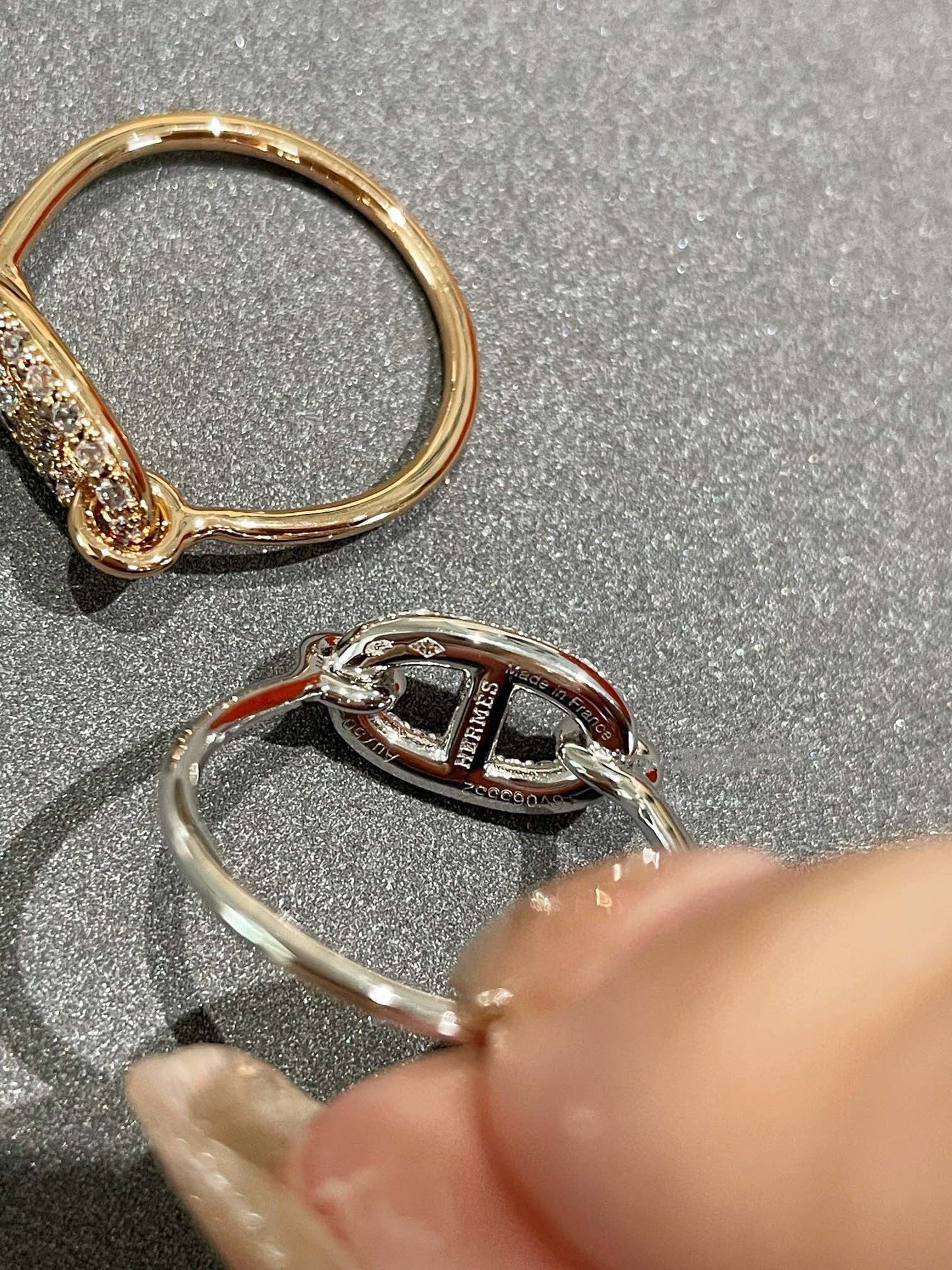 [Glimmer]RONDE SMALL DIAMOND RING