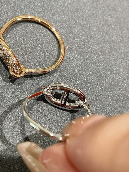 [Glimmer]RONDE SMALL DIAMOND RING