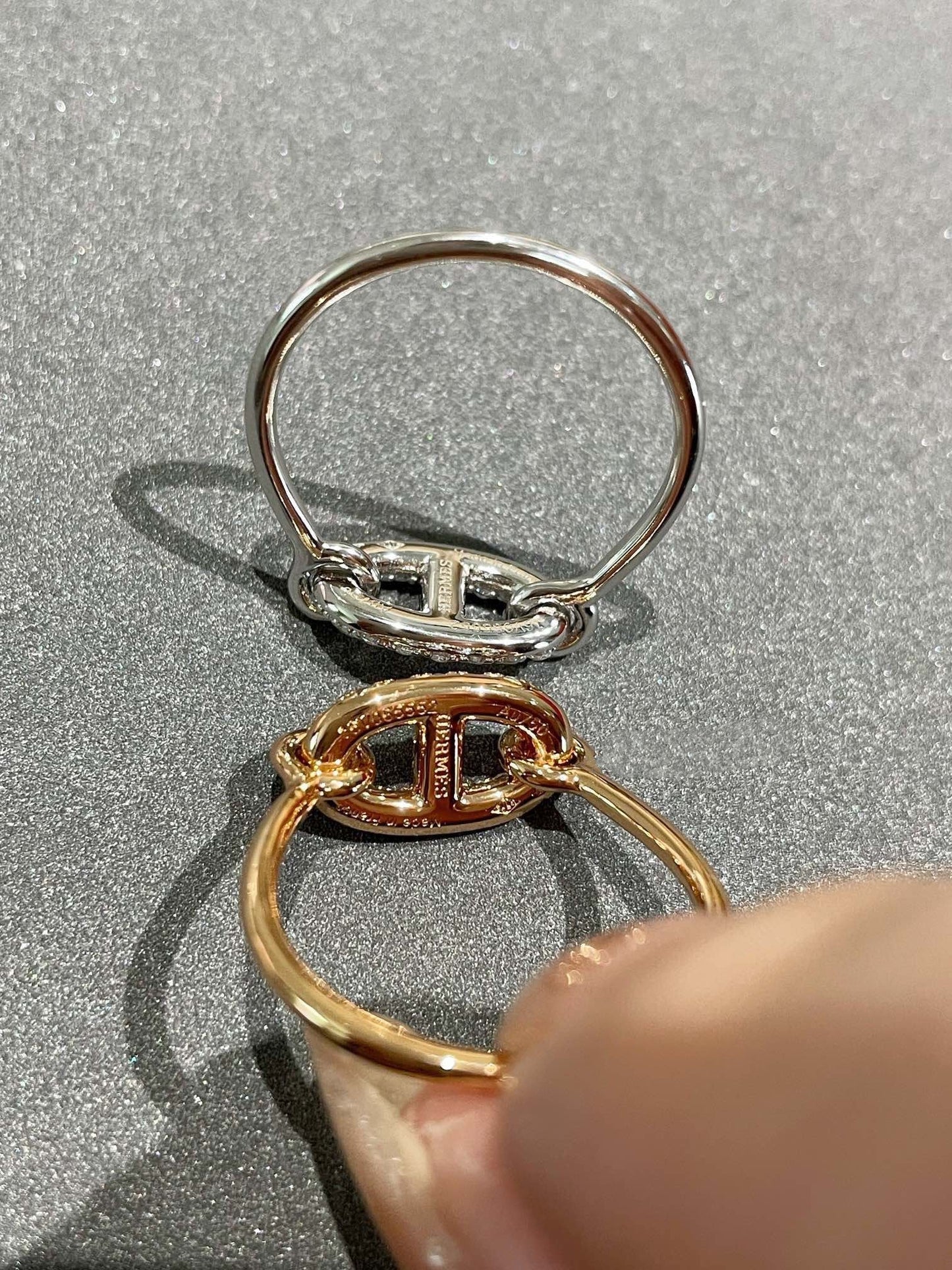 [Glimmer]RONDE SMALL DIAMOND RING