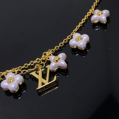 [Glimmer]LOGO 6 MOTIF STAR AND SUN GOLD BRACELET