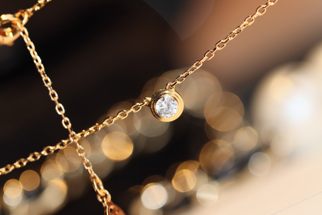 [Glimmer]DAMOUR DIAMOND NECKLACE