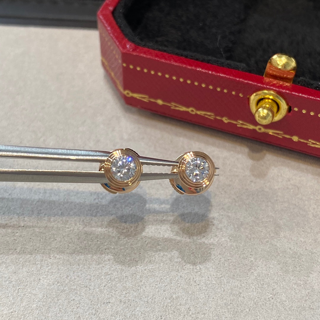 [Glimmer]DAMOUR DIAMOND EARRINGS