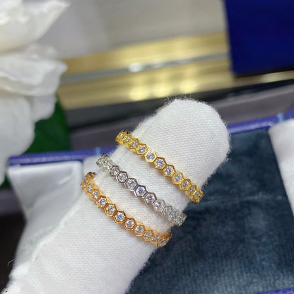 [Glimmer]BEE LOVE DIAMOND PAVED SMALL RING