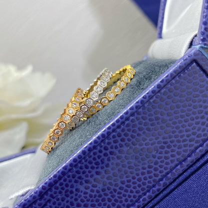 [Glimmer]BEE LOVE DIAMOND PAVED SMALL RING