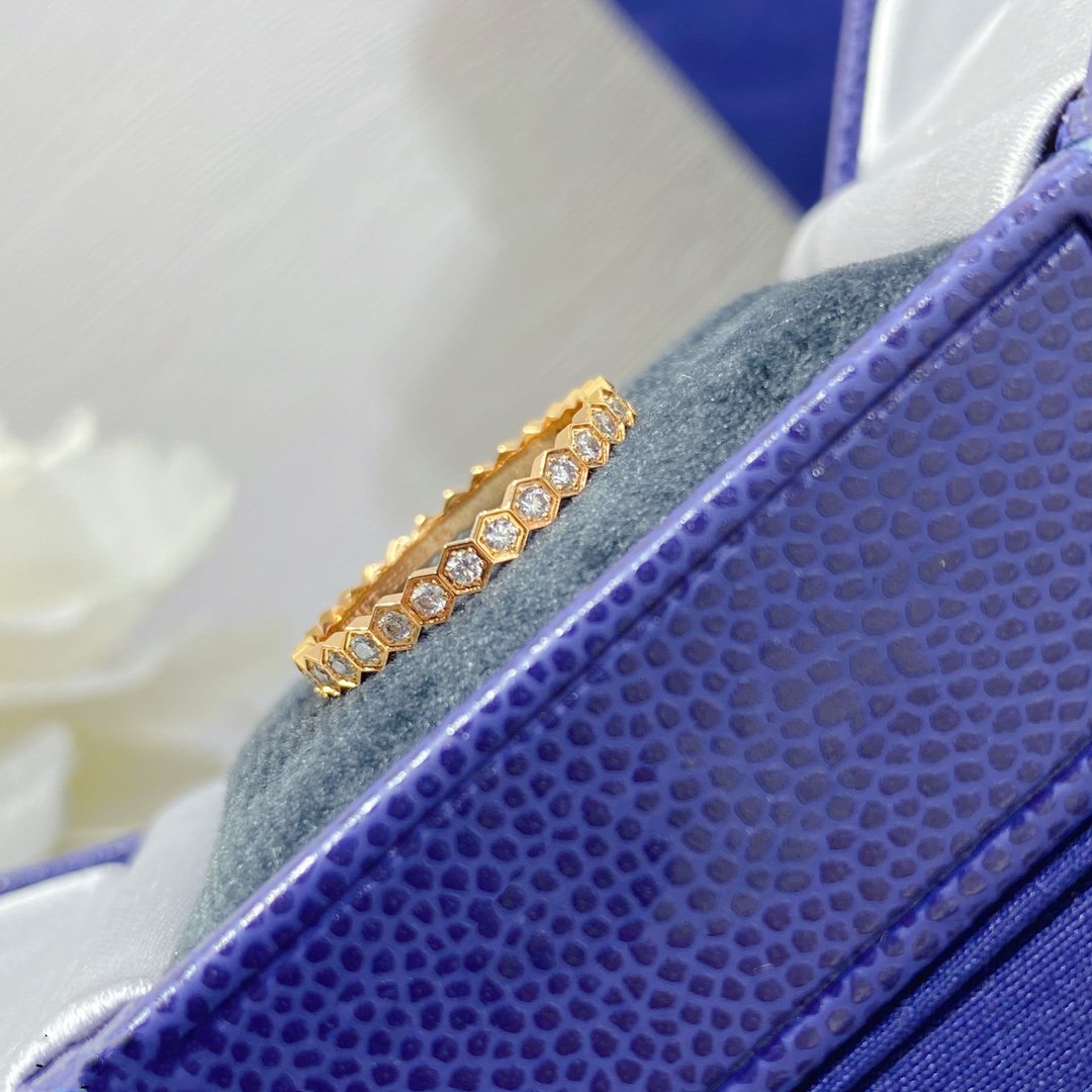 [Glimmer]BEE LOVE DIAMOND PAVED SMALL RING