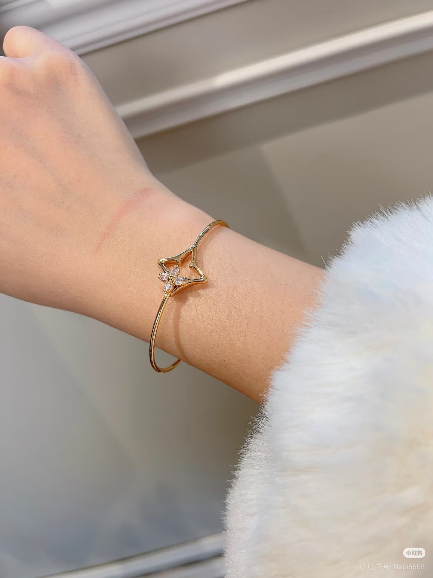 [Glimmer]Pink Diamond Bracelet