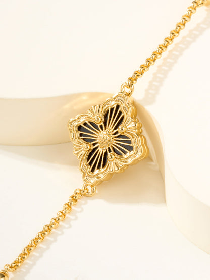 [Glimmer]B.C.L ENAMELED One-Flower Bracelet£¨Various Colors)