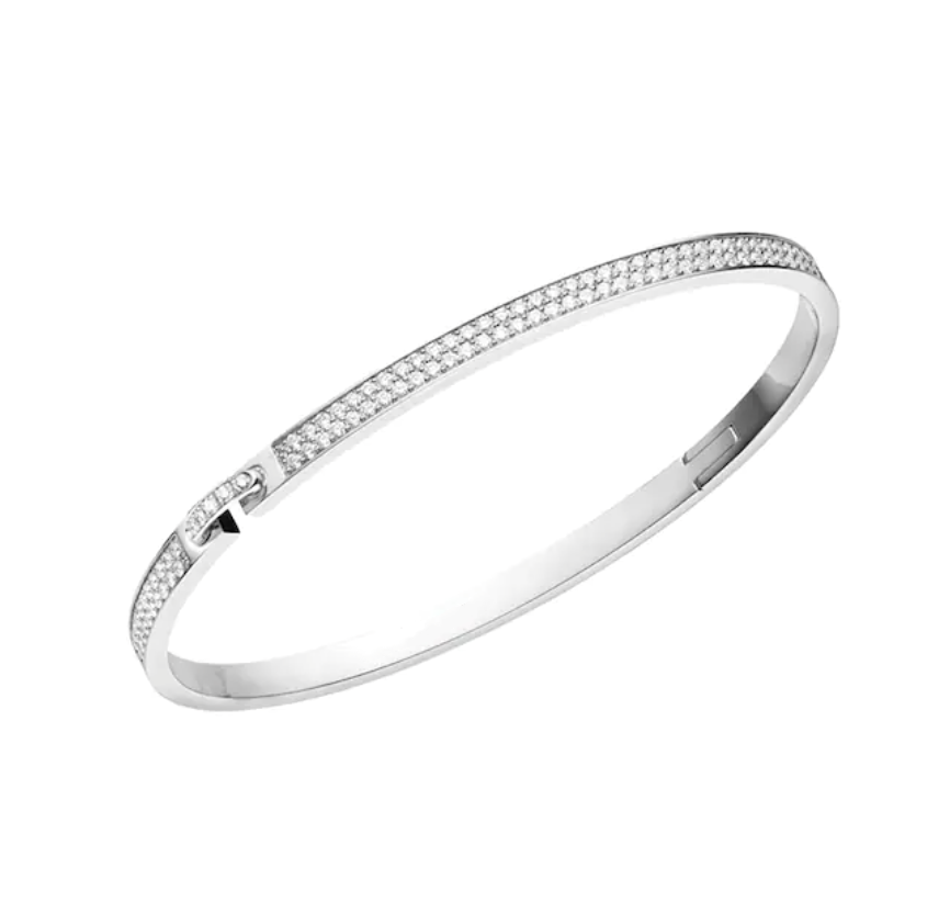 [Glimmer]LIENS VIDENCE DIAMOND PAVED BRACELET