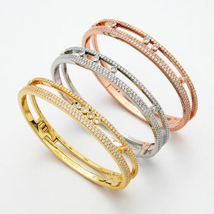 [Glimmer]Move Romane pavé bangle