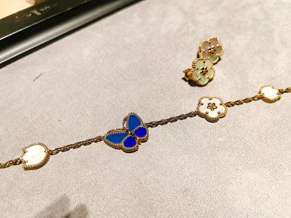 [Glimmer]2026 NEW SPRING LUCKY 5 MOTIF BRACELET