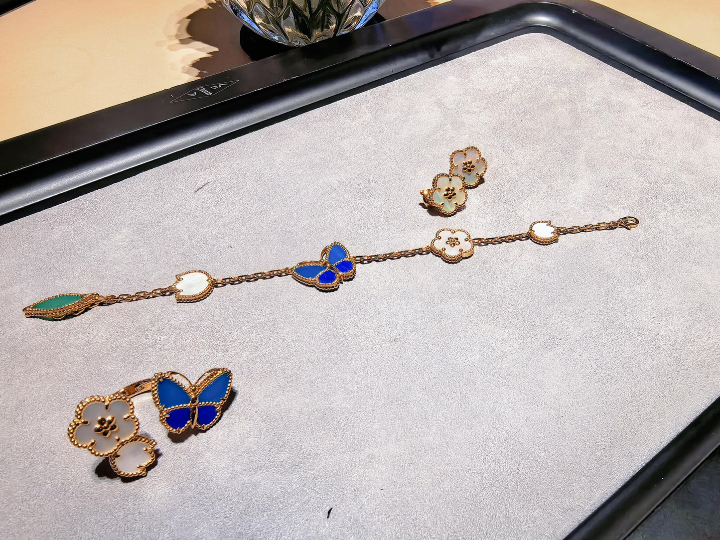 [Glimmer]2026 NEW SPRING LUCKY 5 MOTIF BRACELET