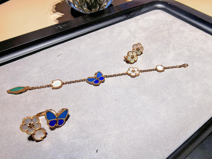 [Glimmer]2026 NEW SPRING LUCKY 5 MOTIF BRACELET