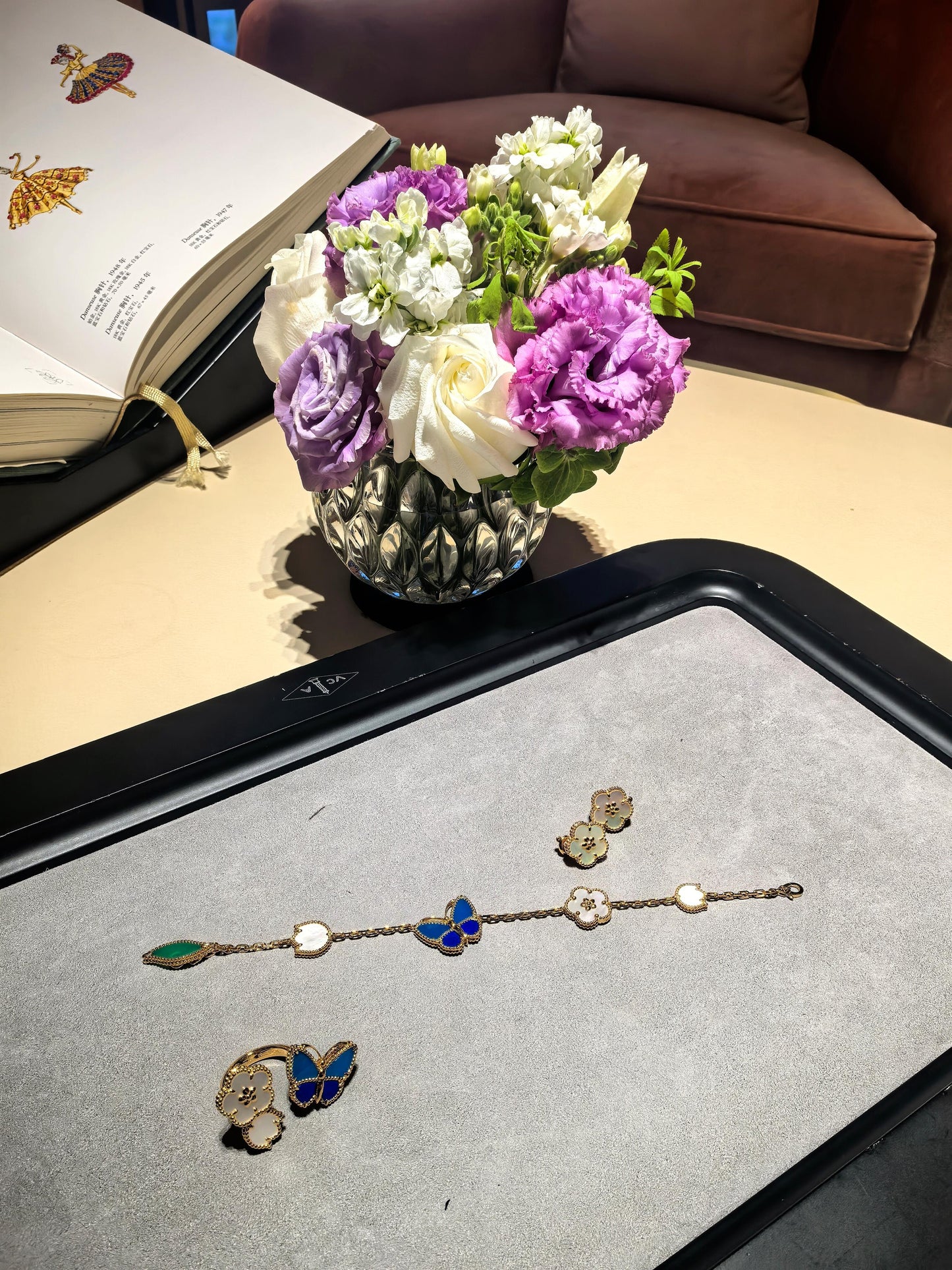 [Glimmer]2026 NEW SPRING LUCKY 5 MOTIF BRACELET